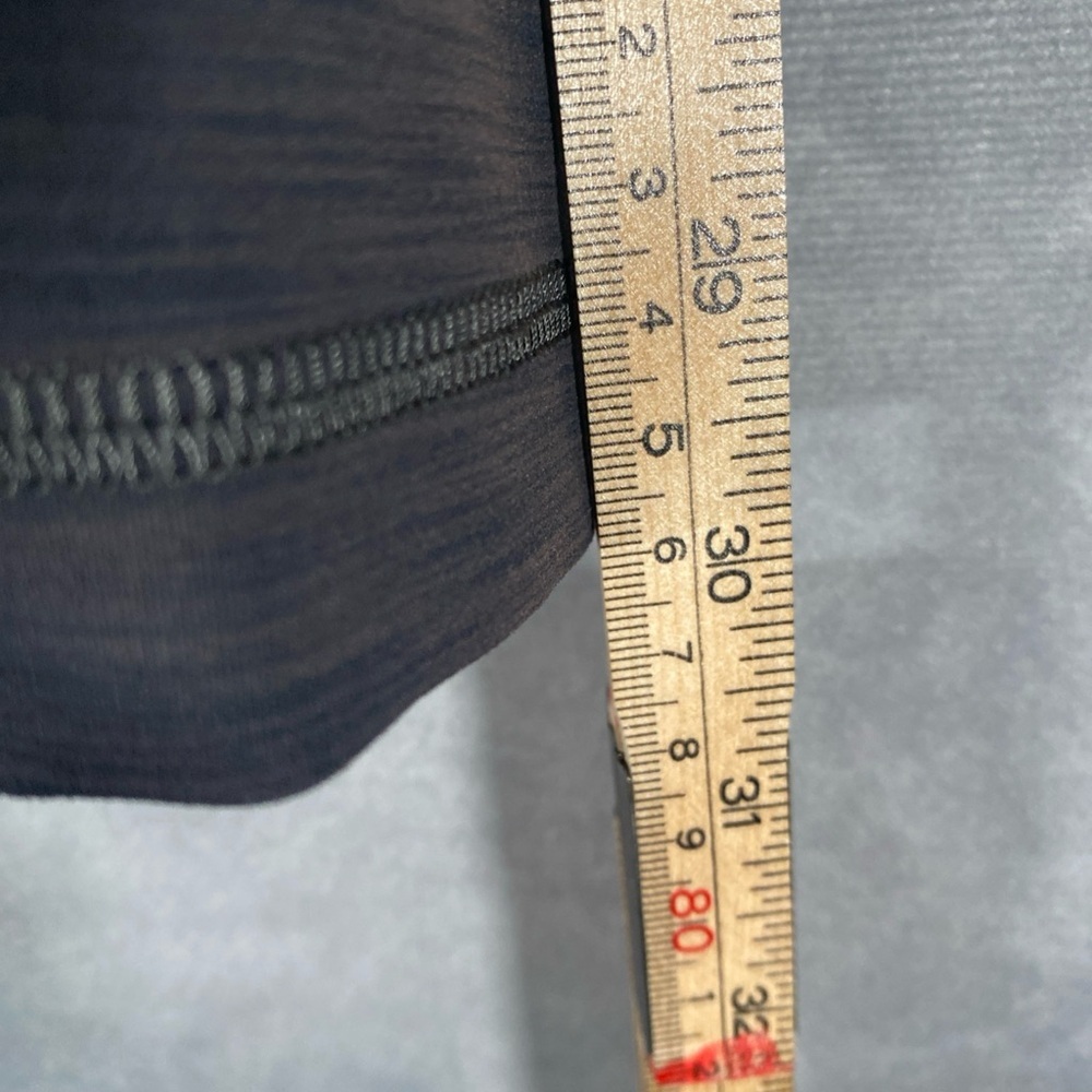 Lululemon‎ Wunder Train High Rise Crop 23” Graphite Gray Womens 8 - Picture 4 of 8